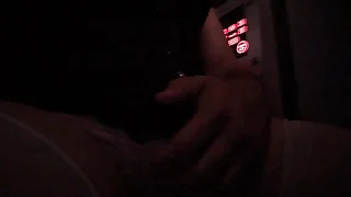 Crossdresser 'til cock in Adult Arcade